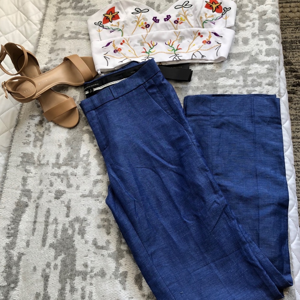 Banana Republic straight fit trouser